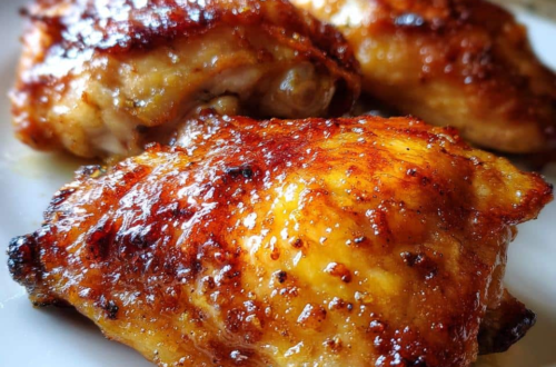 Crispy Baked Chicken Thighs