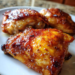Crispy Baked Chicken Thighs