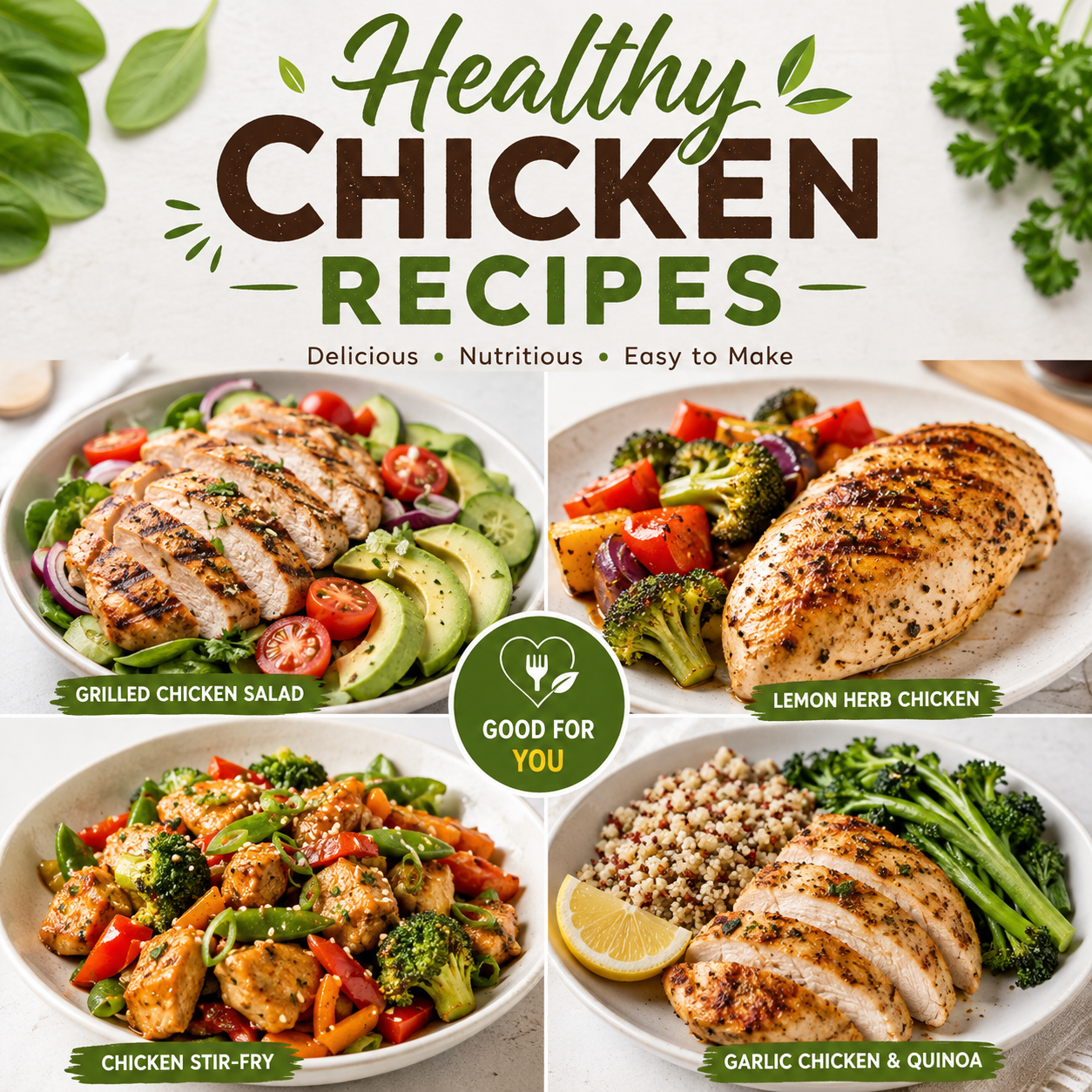 Chicken Recipes You Can Get on the Table